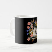 良いエネルギーは伝染する コーヒーマグカップ (正面左)