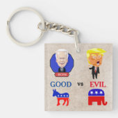 良いキーチェーンに投票 キーホルダー (正面)