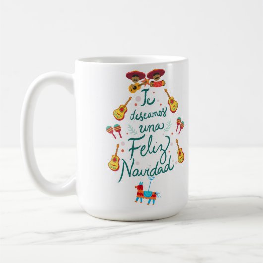 良いクリスマスを コーヒーマグカップ (左)