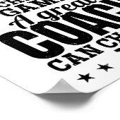 良いコーチはコーチのラクロでゲームを変え素晴らしることができる ポスター (角)