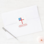 良いサム司教教会サムマミッシュのシール スクエアシール (封筒)