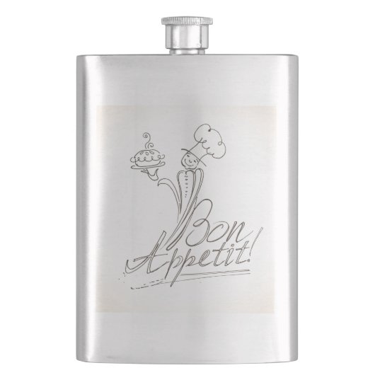 良いシェフはボン食欲と言う！ フラスク (正面)