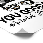 良いシス精神健康問題認識度ヒトBr ポスター (角)