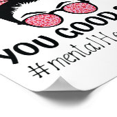 良いシス精神衛生問題トレンディー動機 ポスター (角)