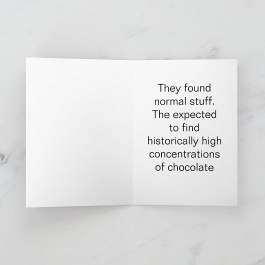 良いショックを受ける カード (内部)