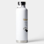 良いスカンキーヘッドと良いスカンキーヘッドハート ウォーターボトル (右面)