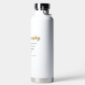 良いスカンキーヘッドと良いスカンキーヘッドハート ウォーターボトル (左面)