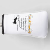 良いスカンキーヘッドと良いスカンキーヘッドハート ゴルフヘッドカバー (正面)