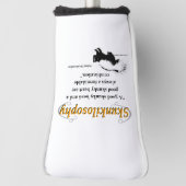 良いスカンキーヘッドと良いスカンキーヘッドハート ゴルフヘッドカバー (回転90)