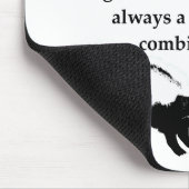 良いスカンキーヘッドと良いスカンキーヘッドハート マウスパッド (コーナー)