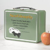 良いスカンキーヘッドと良いスカンキーヘッドハート メタルランチボックス (インサイチュ)