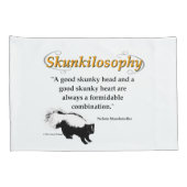 良いスカンキーヘッドと良いスカンキーヘッドハート 枕カバー (裏面-右)