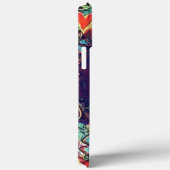 良いスタイリッシュおもしろいカラフルフローラ Case-Mate iPhoneケース (裏面 / 右)