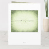 良いスタイリッシュ単語が回復グリーティングカードを取得 カード (裏面)