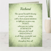 良いスタイリッシュ単語が回復グリーティングカードを取得 カード (正面)