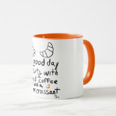 良いスタート マグカップ (正面右)