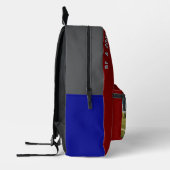 良いスポーツ… プリントバックパック (左)