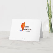 「良いニュースはフェイクニュースじゃない」クリスマスカード カード (裏面)