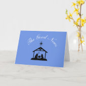 「良いニュースはフェイクニュースじゃない」クリスマスカード カード (黄色い花)