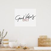 良いバイバーのみ ポスター (キッチン)