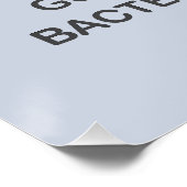 良いバクテリア、悪いバクテリア ポスター (コーナー)