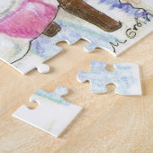 良いバニーパズル ジグソーパズル (側面)