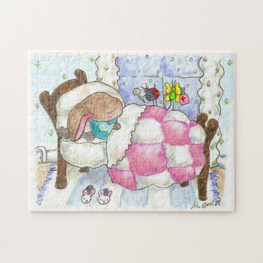 良いバニーパズル ジグソーパズル (横)