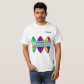 "良いパドリングが必要"カヤックカスタムメンズ Tシャツ (正面フル)