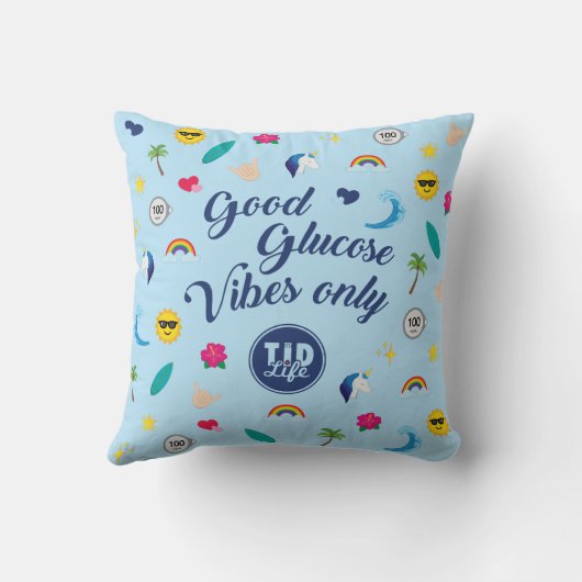 良いブドウ糖（空） クッション (裏面)