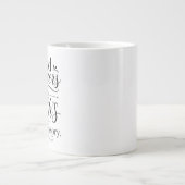 良いマナーこそが南部…… ジャンボコーヒーマグカップ (正面)