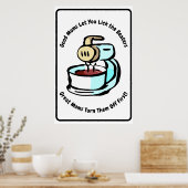 良いママは、あなたがビーターのポスターをクリックする ポスター (キッチン)