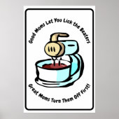 良いママは、あなたがビーターのポスターをクリックする ポスター (正面)