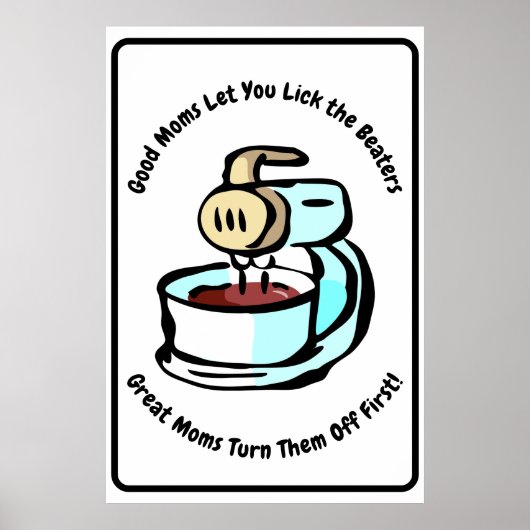 良いママは、あなたがビーターのポスターをクリックする ポスター (正面)