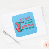 良いママは、あなたがビーターのママを回る素晴らしを舐める スクエアシール (封筒)