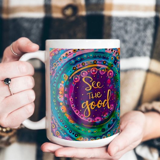 良いモダン引用文のインスピレーションを見る コーヒーマグカップ