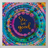 良いモダン引用文のインスピレーションを見る ポスター (正面)