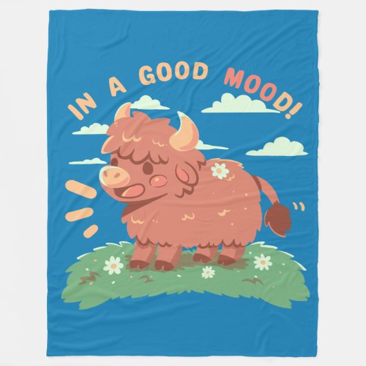 良いモードで フリースブランケット (正面)
