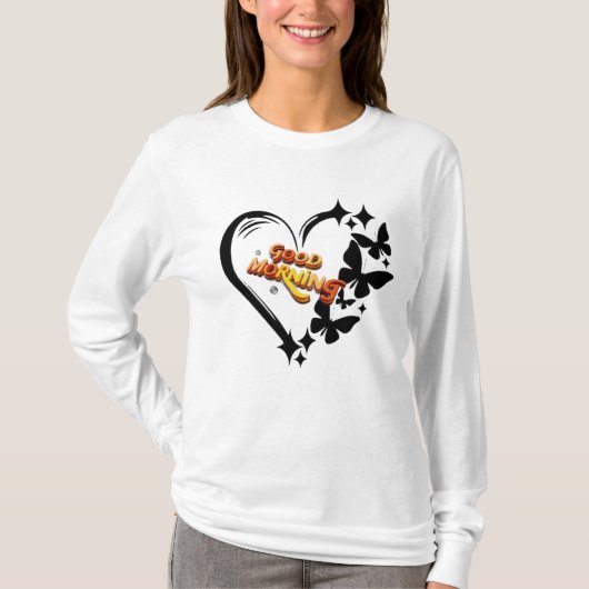 良いモーニングシャツ Tシャツ (正面)