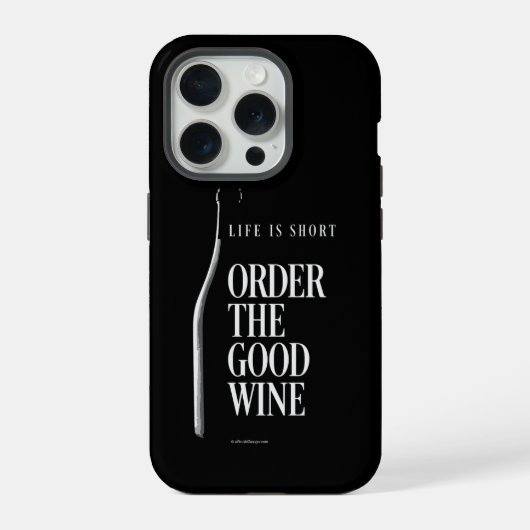 良いワインを注文しよう Case-Mate iPhoneケース iPhone 15 Proケース (裏面)