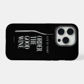 良いワインを注文しよう Case-Mate iPhoneケース iPhone 15 Proケース (裏面横)