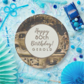 良いヴィンテージ80年 ペーパープレート (パーティー)