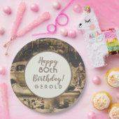 良いヴィンテージ80年 ペーパープレート (パーティー)