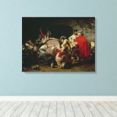 良いヴィンテージ キャンバスプリント (インサイチュ (ウッドフロア))