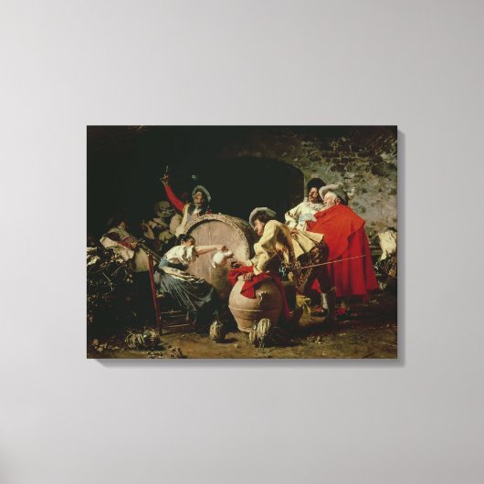 良いヴィンテージ キャンバスプリント (正面)