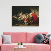 良いヴィンテージ キャンバスプリント (インサイチュ (リビング))