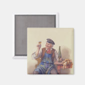 良いヴィンテージ マグネット (正面/裏面)