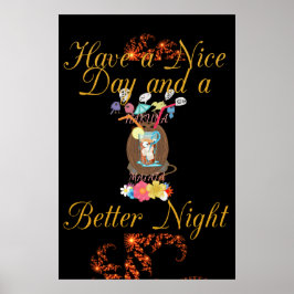 良い一日と良い夏の時間を過ごす ポスター