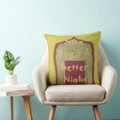 良い一日と良い夜を過ごす クッション (椅子)