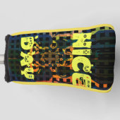 良い一日と良い夜を過ごす ゴルフヘッドカバー (正面)