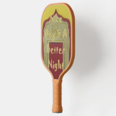 良い一日と良い夜を過ごす ピックルボールラケット (左)